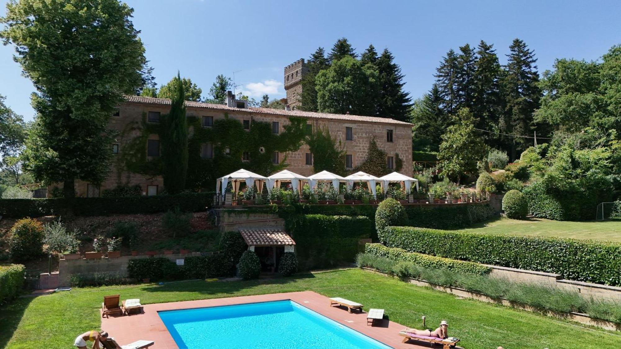 فيلا Castello Santa Cristina Grotte di Castro المظهر الخارجي الصورة